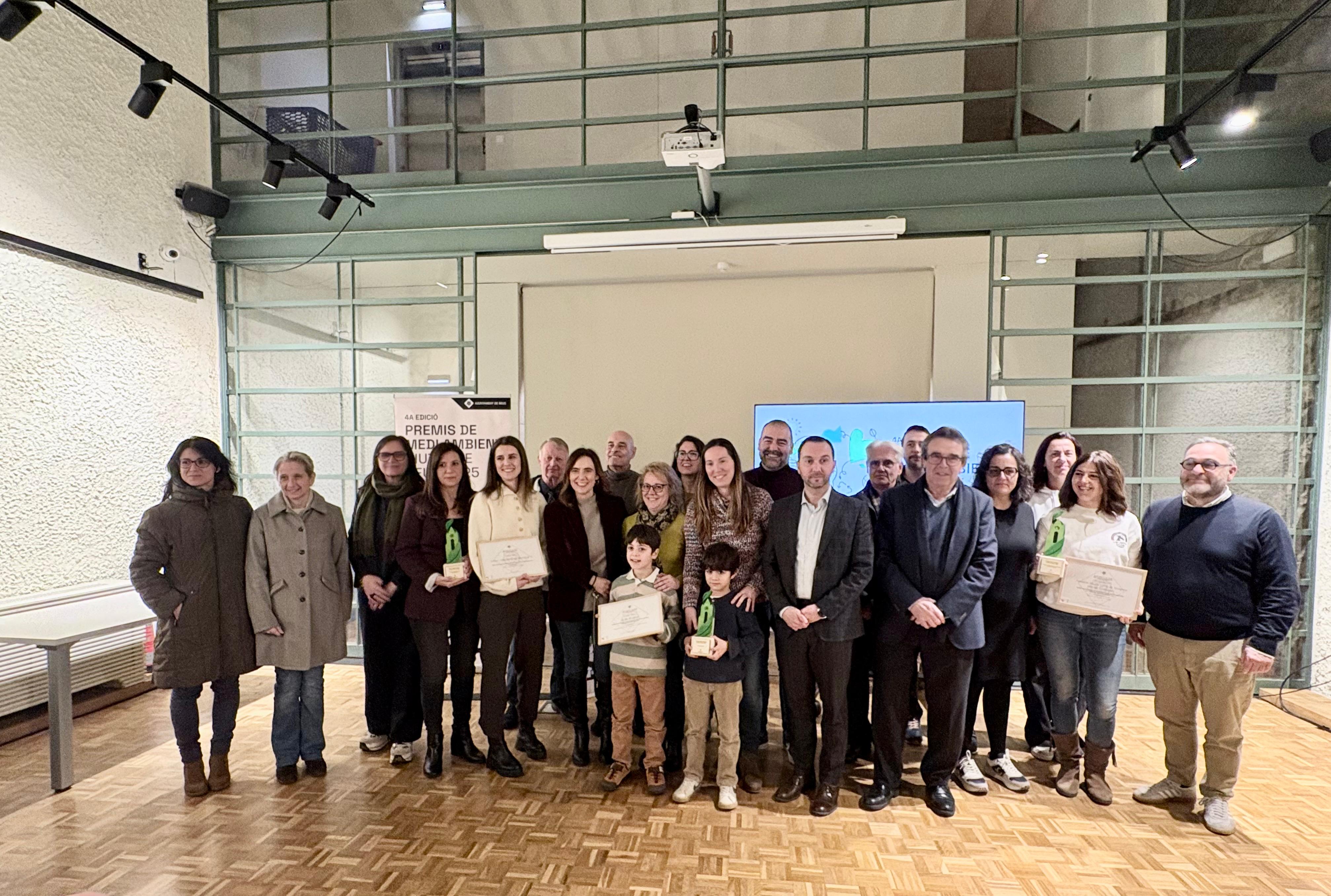 Lliurament dels Premis de Medi Ambient