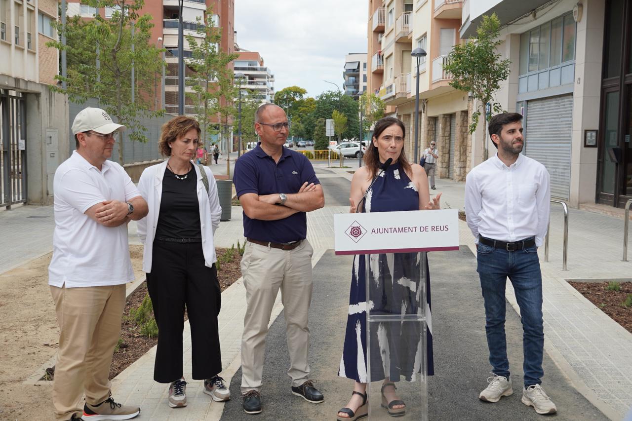 Inauguració remodelació carrer del Doctor Ferran