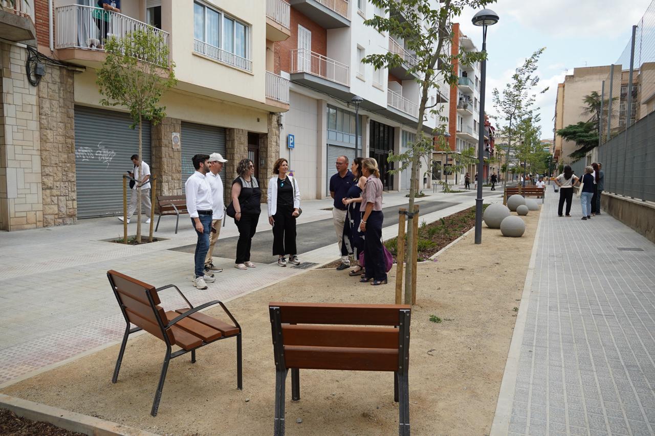 Inauguració remodelació carrer del Doctor Ferran